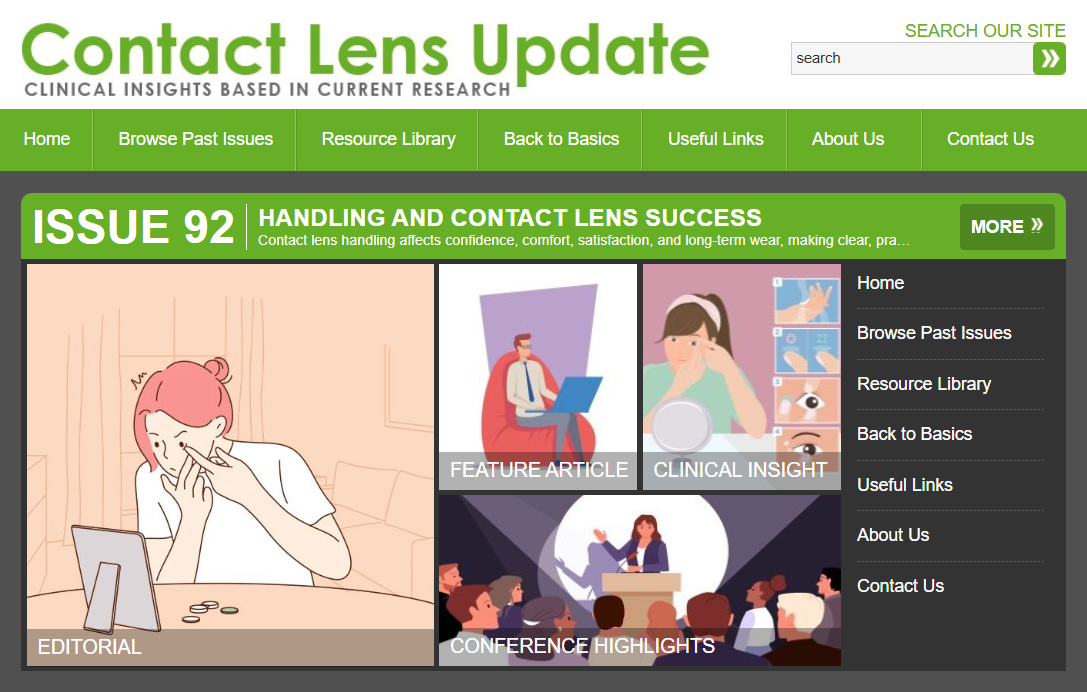 Contact Lens Update Issue 92
