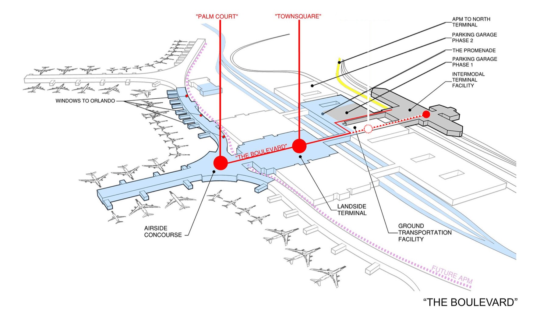 World Class Design for MCO s New Terminal C Fentress Architects