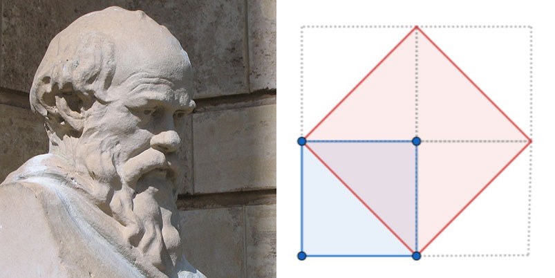 A statue of a person with a beardAI-generated content may be incorrect.